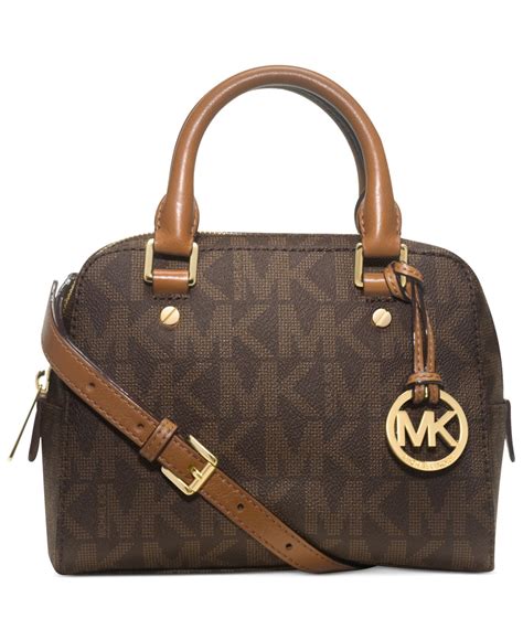 michael kors satchel bow|Women's Brown Satchels .